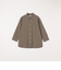 SHIPS any:〈洗濯機可能〉コットン/リネン ７分袖 レギュラー シャツ 25SS◇