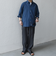 SHIPS any:〈洗濯機可能〉コットン/リネン ７分袖 レギュラー シャツ 25SS◇