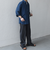 SHIPS any:〈洗濯機可能〉コットン/リネン ７分袖 レギュラー シャツ 25SS◇