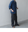SHIPS any:〈洗濯機可能〉コットン/リネン ７分袖 レギュラー シャツ 25SS◇