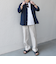 SHIPS any:〈洗濯機可能〉コットン/リネン ７分袖 レギュラー シャツ 25SS◇