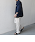 SHIPS any:〈洗濯機可能〉コットン/リネン ７分袖 レギュラー シャツ 25SS◇