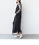 〈結婚式・パーティ〉kaene:フロッキー レース × サテン 2WAY ワンピース