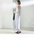 〈結婚式・パーティ〉kaene:フロッキー レース × サテン 2WAY ワンピース