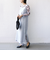 〈結婚式・パーティ〉kaene:フロッキー レース × サテン 2WAY ワンピース