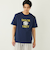 SHIPS Colors: TeddyBear(R) プリント & ステッチ Tシャツ◇