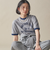 SHIPS NINE CASE:〈洗濯機可能〉プリント リンガー TEE