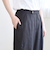 quaranciel:〈洗濯機可能〉ヨーロピアンフラックス リネン タック ワイド パンツ