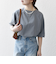 【SHIPS any別注】athletic wear MASON: スマイルマーク/刺繍 スウェット Tシャツ◇