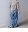 【SHIPS any別注】athletic wear MASON: スマイルマーク/刺繍 スウェット Tシャツ◇