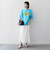 【SHIPS any別注】athletic wear MASON: スマイルマーク/刺繍 スウェット Tシャツ◇