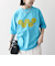 【SHIPS any別注】athletic wear MASON: スマイルマーク/刺繍 スウェット Tシャツ◇