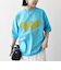 【SHIPS any別注】athletic wear MASON: スマイルマーク/刺繍 スウェット Tシャツ◇