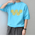 【SHIPS any別注】athletic wear MASON: スマイルマーク/刺繍 スウェット Tシャツ◇