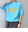【SHIPS any別注】athletic wear MASON: スマイルマーク/刺繍 スウェット Tシャツ◇