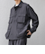 SHIPS any:〈通気性/遮熱〉CALCULO サマートロピカル BDU シャツ◇