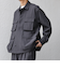 SHIPS any:〈通気性/遮熱〉CALCULO サマートロピカル BDU シャツ◇