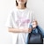 《一部追加予約》【SHIPS別注】81BRANCA:ロゴ 5分袖 TEE