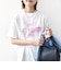 《一部追加予約》【SHIPS別注】81BRANCA:ロゴ 5分袖 TEE