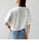 【SHIPS別注】81BRANCA:ロゴ 5分袖 TEE