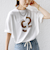 【SHIPS別注】81BRANCA:ロゴ 5分袖 TEE