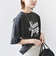 【SHIPS別注】81BRANCA:ロゴ 5分袖 TEE