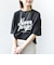 《一部追加予約》【SHIPS別注】81BRANCA:ロゴ 5分袖 TEE