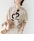 《一部追加予約》【SHIPS別注】81BRANCA:ロゴ 5分袖 TEE