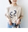 《一部追加予約》【SHIPS別注】81BRANCA:ロゴ 5分袖 TEE