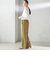 〈手洗い可能〉キュプラ混 ツイル ポケット パンツ