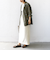 〈手洗い可能〉シアー シャイニー ウエスト ゴム ギャザー スカート