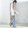 〈手洗い可能〉IMPERIAL LINEN Wポケット ノースリーブ シャツ