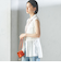 〈手洗い可能〉IMPERIAL LINEN Wポケット ノースリーブ シャツ