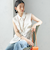 〈手洗い可能〉IMPERIAL LINEN Wポケット ノースリーブ シャツ