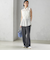 〈手洗い可能〉IMPERIAL LINEN Wポケット ノースリーブ シャツ