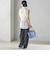 〈手洗い可能〉IMPERIAL LINEN Wポケット ノースリーブ シャツ