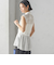 〈手洗い可能〉IMPERIAL LINEN Wポケット ノースリーブ シャツ