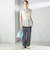 〈手洗い可能〉IMPERIAL LINEN Wポケット ノースリーブ シャツ