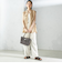 〈手洗い可能〉IMPERIAL LINEN Wポケット ノースリーブ シャツ