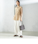 〈手洗い可能〉IMPERIAL LINEN Wポケット ノースリーブ シャツ