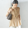 〈手洗い可能〉IMPERIAL LINEN Wポケット ノースリーブ シャツ