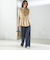 〈手洗い可能〉IMPERIAL LINEN Wポケット ノースリーブ シャツ