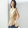〈手洗い可能〉IMPERIAL LINEN Wポケット ノースリーブ シャツ