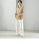 〈手洗い可能〉IMPERIAL LINEN Wポケット ノースリーブ シャツ