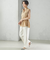 〈手洗い可能〉IMPERIAL LINEN Wポケット ノースリーブ シャツ