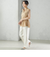 〈手洗い可能〉IMPERIAL LINEN Wポケット ノースリーブ シャツ