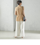 〈手洗い可能〉IMPERIAL LINEN Wポケット ノースリーブ シャツ