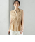 〈手洗い可能〉IMPERIAL LINEN Wポケット ノースリーブ シャツ