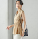 〈手洗い可能〉IMPERIAL LINEN Wポケット ノースリーブ シャツ
