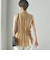 〈手洗い可能〉IMPERIAL LINEN Wポケット ノースリーブ シャツ
